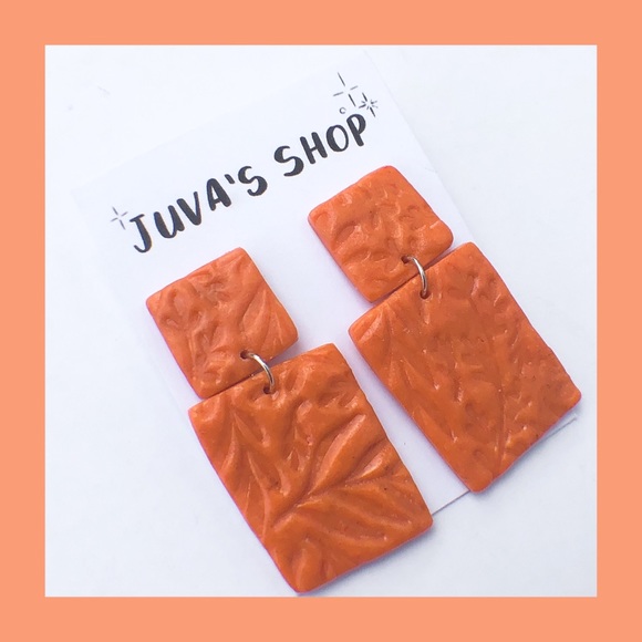 Handmade earrings | Clay earrings | - Picture 1 of 4